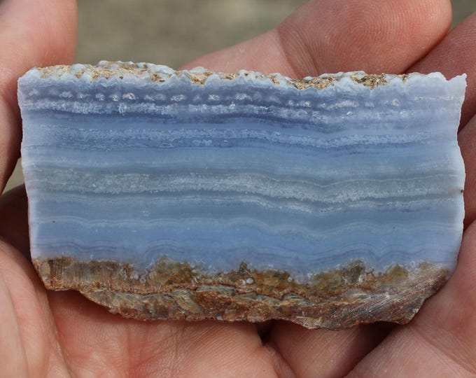 Blue Lace Agate Specimen - Item R03020