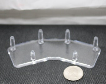 Small Paired Geode Halves Stands