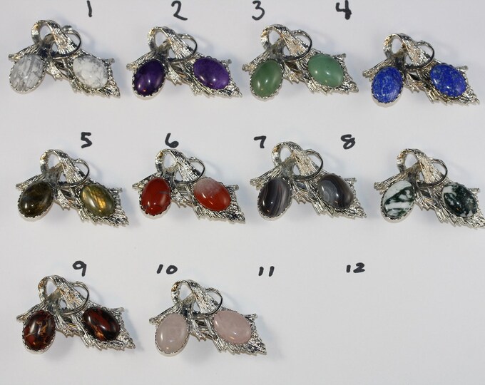 Knotted Silver Plated Brooch