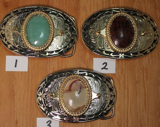 Gold Western Belt Buckle