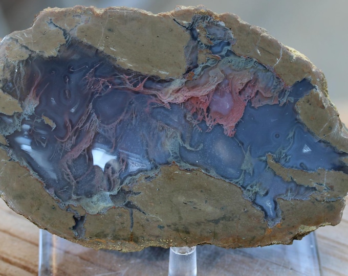 Moss Agate Thunderegg Specimen - Item R02980