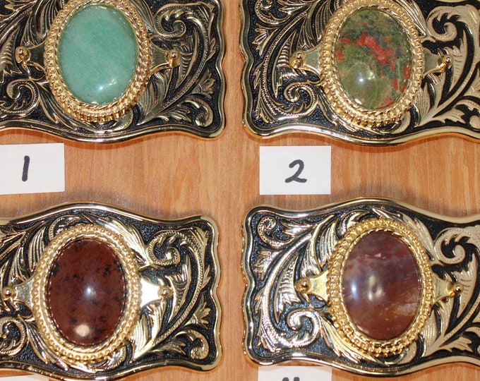 Gold Western Belt Buckle
