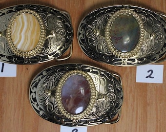 Gold Western Belt Buckle