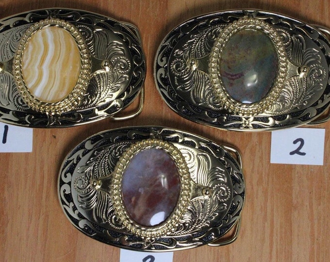 Gold Western Belt Buckle