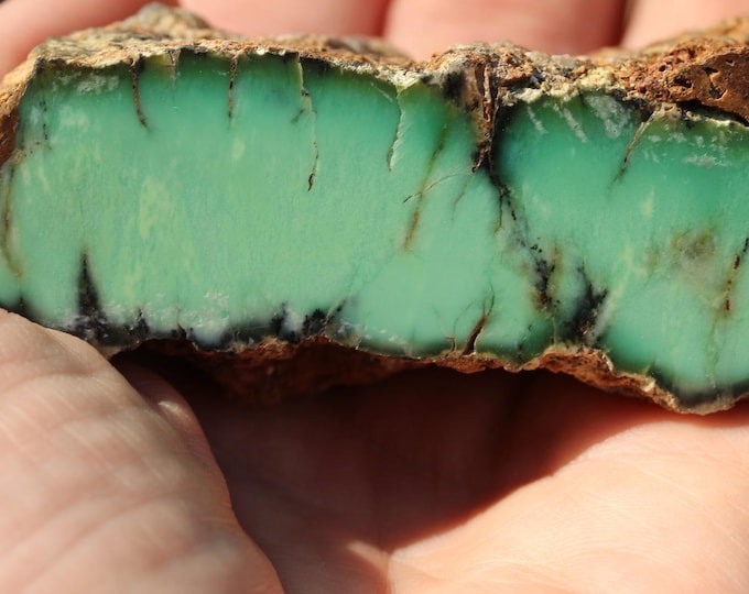 Citron Chrysoprase Specimen - R02984