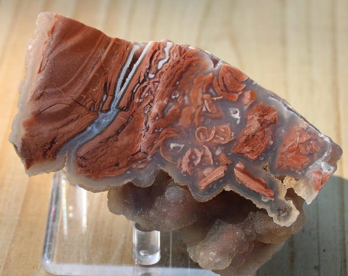 Youngite Brecciated Jasper Specimen - R02985