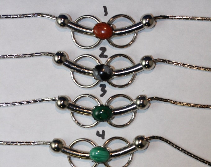 Pretzel Pendant on 15 inch Chain