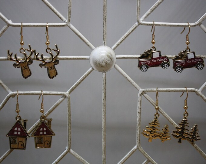 Christmas Earrings - 4 Different styles