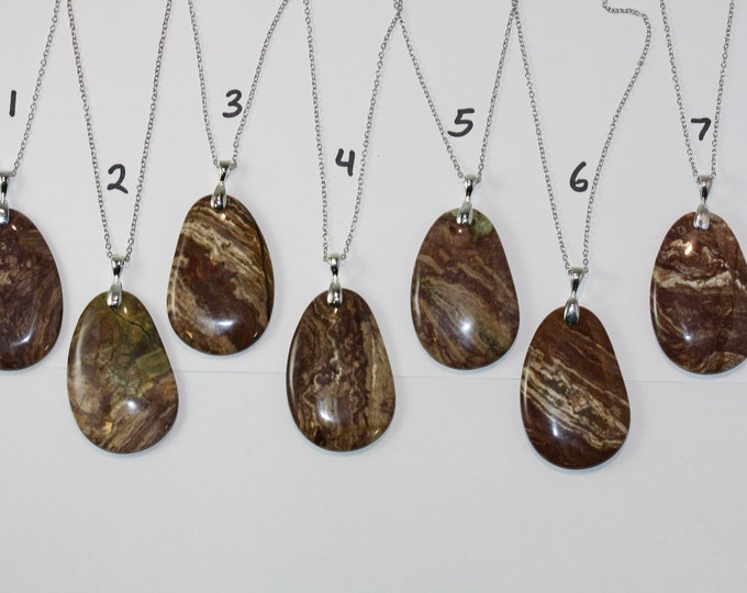 Surreal Jasper Necklaces