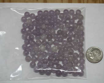 Light Purple Amethyst Beads - Package of 120 beads
