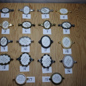 Screw Mounts for Belt Buckles