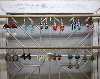 Christmas Earrings - 12 Different styles