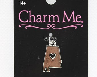 Alabama State Charm - Package of 3