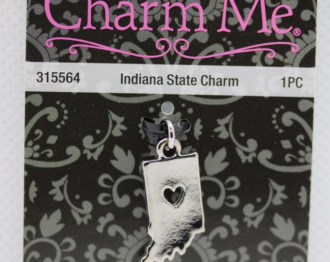 Indiana State Charm - Package of 3