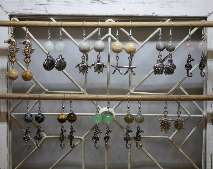 The "Under The Sea"  Collection - 11 different Underwater Creature Earrings