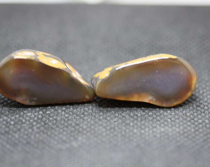 Both Halves of a Lake Superior Agate - R02628