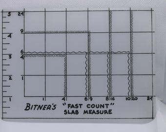Bitner's "Fast Count" Slab Measure template