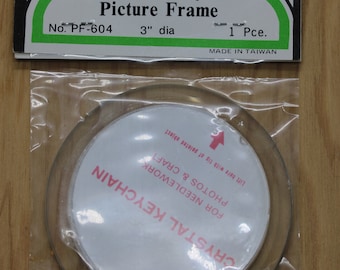 Darice 3 inch diameter Picture Frame - Package of 12