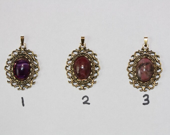 Antique Gold Plated Pendant