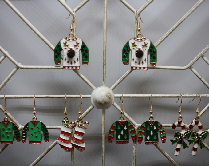 Christmas Earrings - 5 Different styles