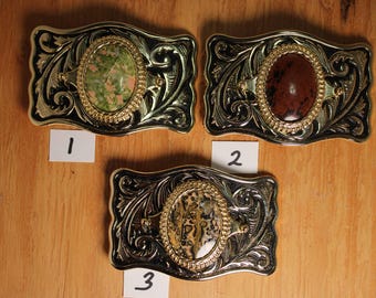Gold Western Belt Buckle