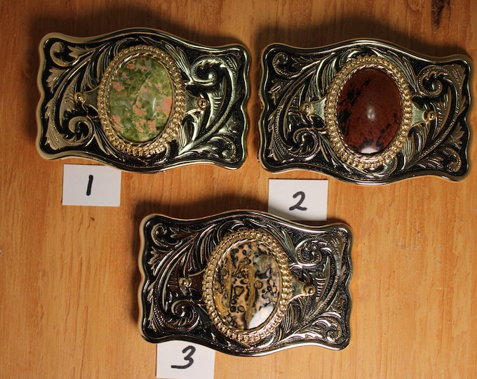 Gold Western Belt Buckle