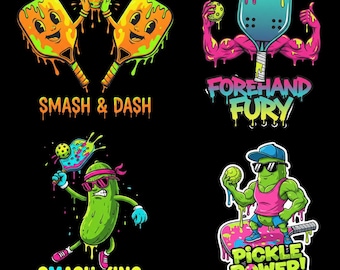 16 Pickleball Png Bundle | Sublimation Clipart (Digital Download)
