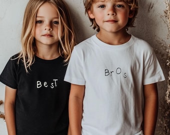 Kids and Bros Matching Shirts – Minimalist Sibling Outfits