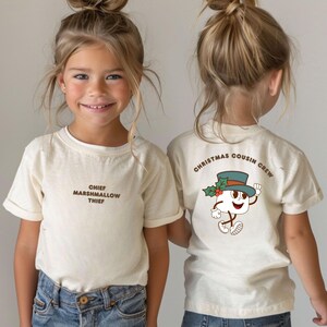 Christmas Cousin Crew Kids Shirt • Chief Marshmallow Thief Tee