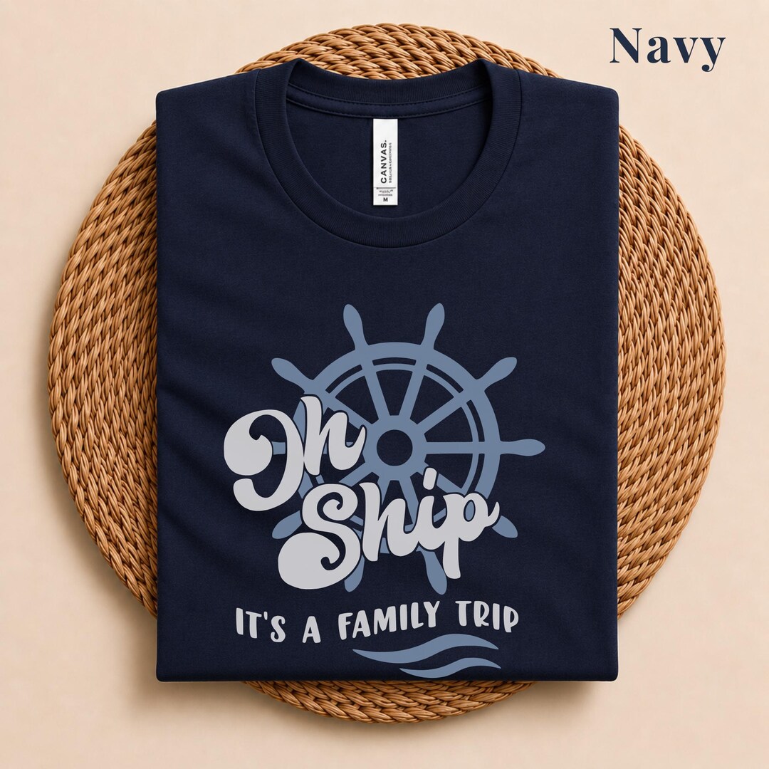 Oh Ship It's A Family Trip Cruise Shirts, Matching Group Vacation ...