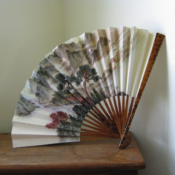 Paper Hand Fan / Japanese Fan