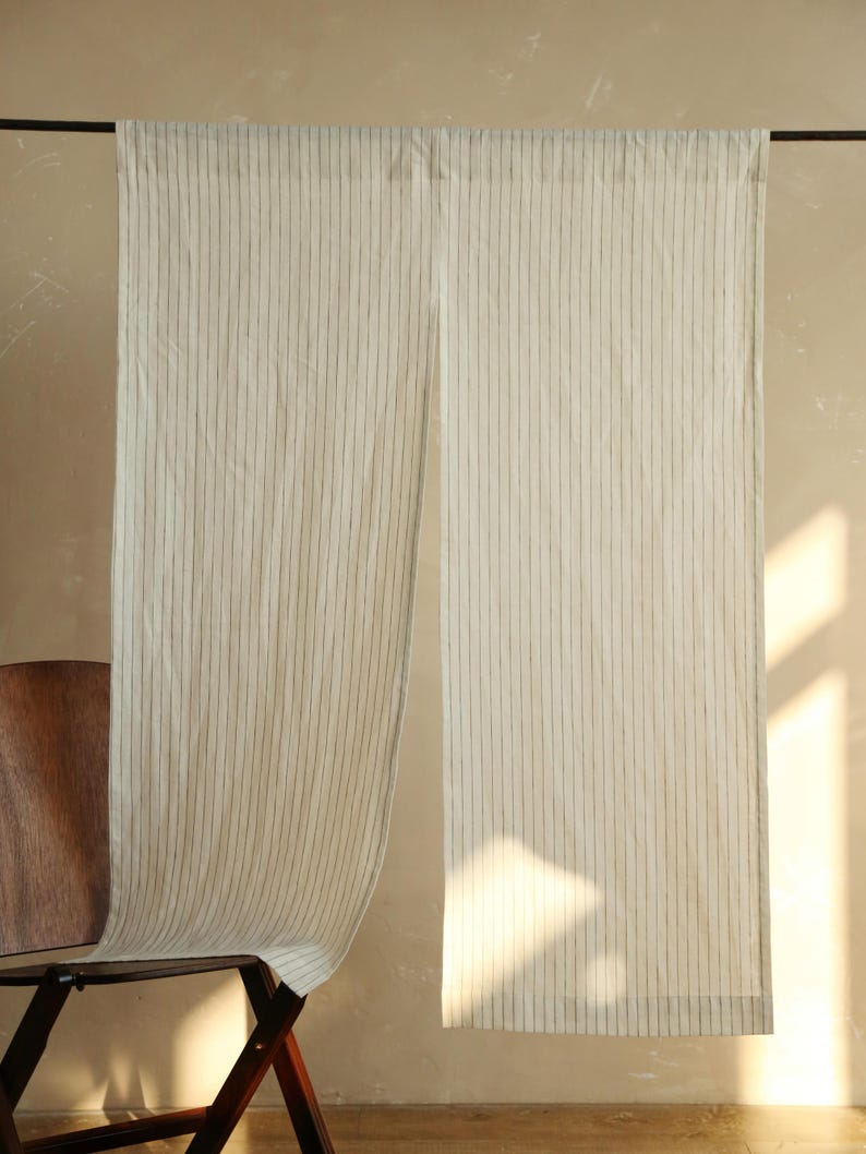 100% linen curtains