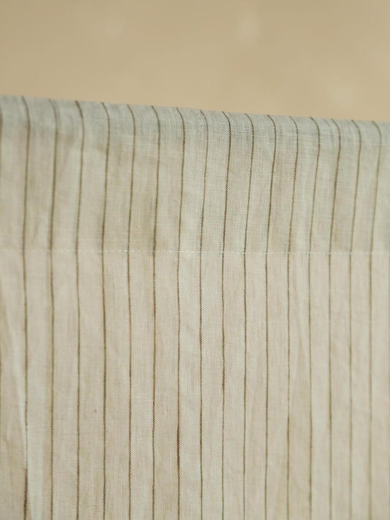 linen sheer curtains