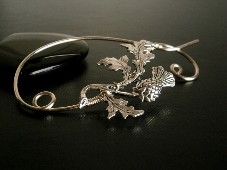 Scottish Thistle Brooch Pin Shawl Pin Scarf Pin Sweater Etsy