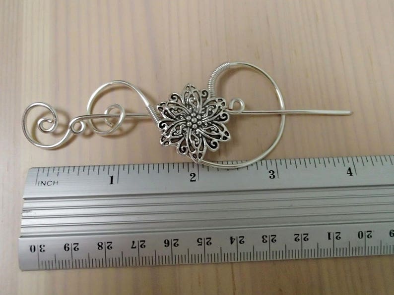 Flower Brooch Pin Shawl Pin Scarf Pin Sweater Brooch Etsy