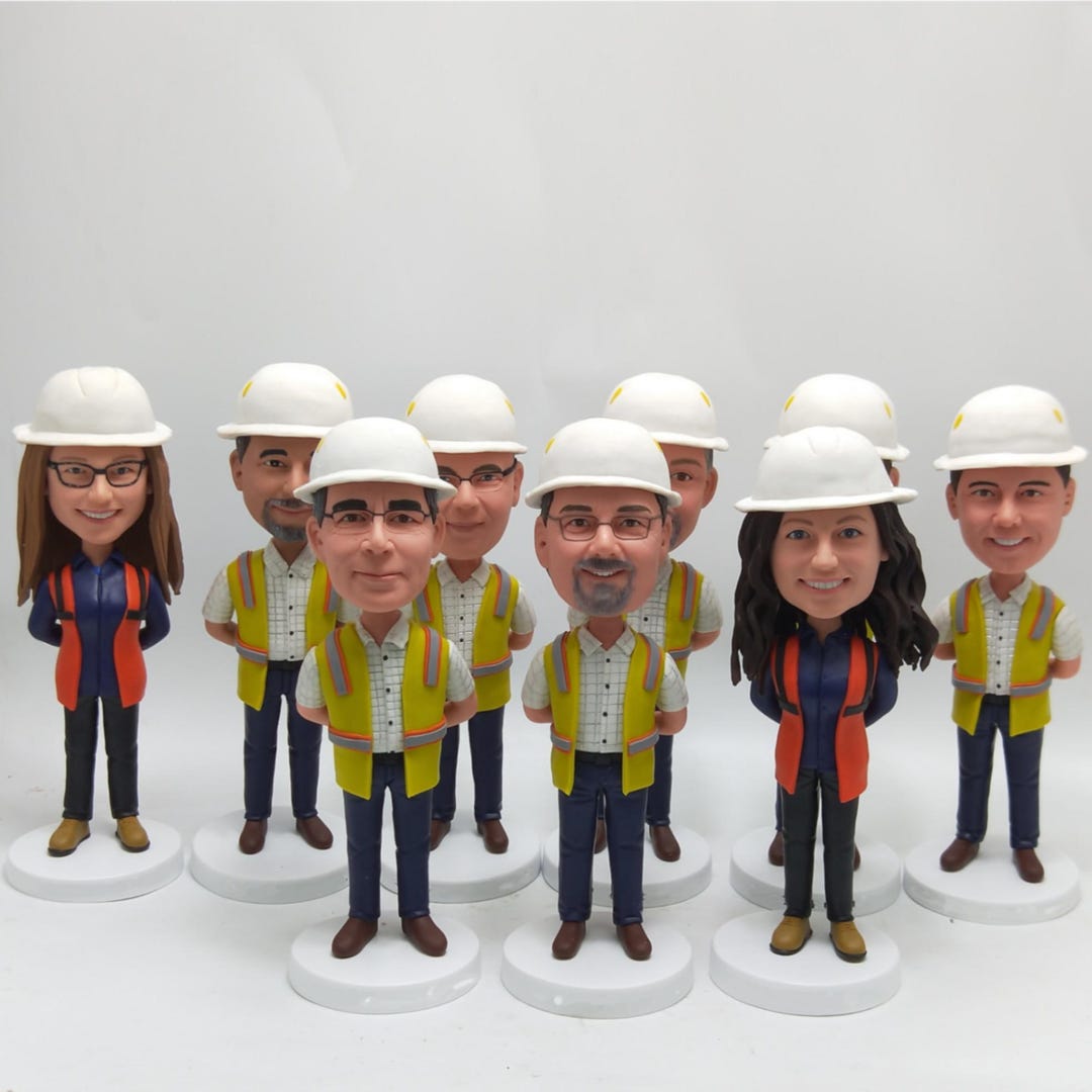 Custom Engineer Team Bobblehead – Personalized Tech Team Gift | Office ...