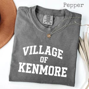 Village of Kenmore - New York Tourism Vintage Retro NY 716 Premium Tri-Blend Comfort Colors® T-shirt