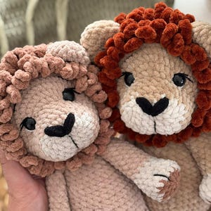 PDF Häkelanleitung (DEUTSCH) für Amigurumi Löwe "Jano"