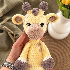 PDF Häkelanleitung (DEUTSCH) für Amigurumi Giraffe "Josi"