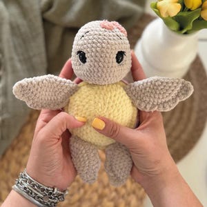 PDF Häkelanleitung (DEUTSCH) für Amigurumi Schildkröte "Momo"