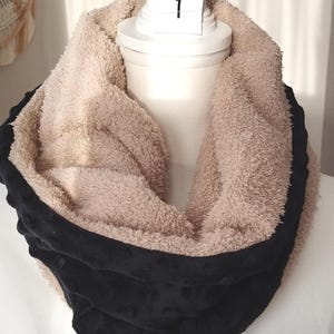 Snood torsadé doublé polaire Bébé - COM