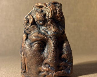 Wreck of the David 2/12 - Glazed ceramic sculpture, collectible ceramics