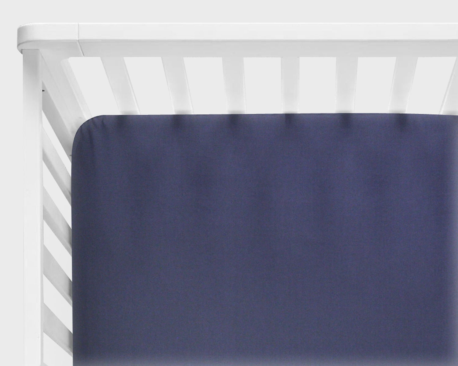 Navy Crib Sheet Solid Navy Nursery Bedding Navy Crib Etsy