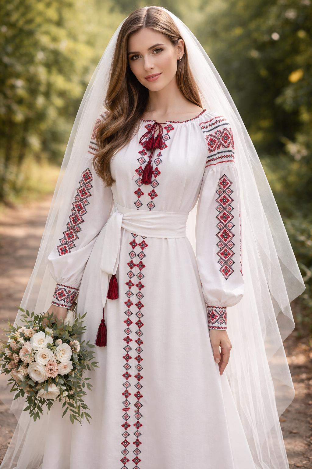 white christmas dresses Floral Lace Wedding Dress Romanica with Detachable Straps US 8 main image 1