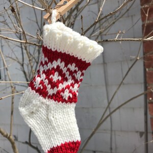 Advent Calendar 24 hand knit mini stockings image 8