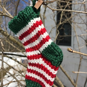 Advent Calendar 24 hand knit mini stockings image 4