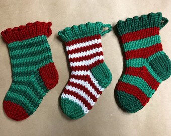 Mini Stockings - Set of 3