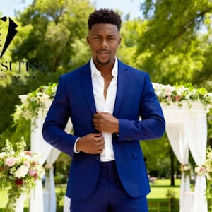 blue and white formal dress men Men's formal style | Trendy mens fashion | Graduation outfit ideas men | dressing for men