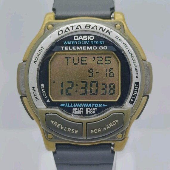 Casio Data Bank DB-34H Module 1600 Telememo 30 Qu… - image 1