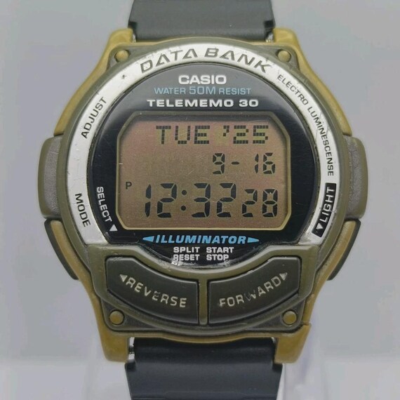 Casio Data Bank DB-34H Module 1600 Telememo 30 Qu… - image 2